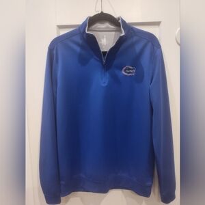 Johnnie-O Men's Small Florida Gators Quarter Zip Performance Pullover